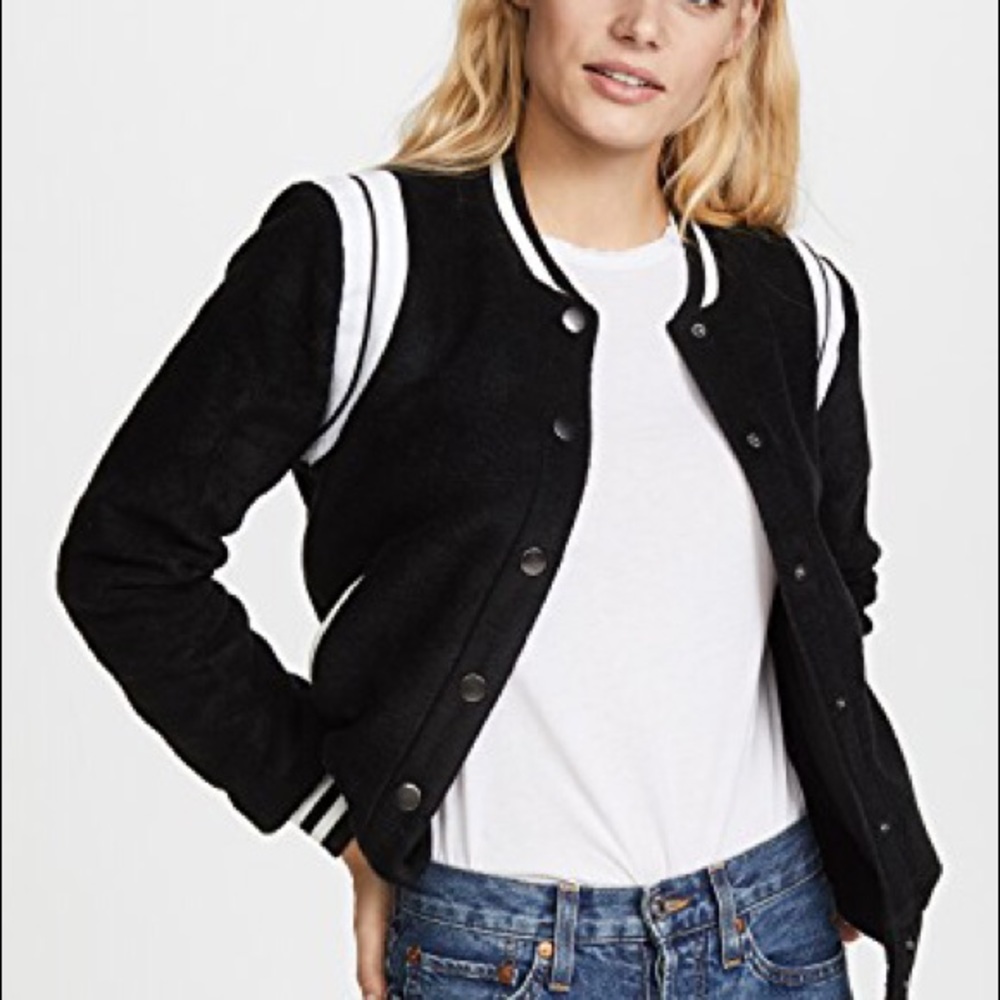 Cupcakes and cashmere bomber jacket